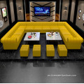 Booth Sofa KTV Lobby Bar al aire libre Sofá Muebles